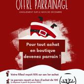 Hello Décembre 🎄
Pourquoi devenir Parrain ? 
1️⃣ Tu reçois un bon d’achat de 10€ (valable dès le 1er janvier 2026) 
2️⃣ Au bout de 3 filleuls on t’offre une bouteille de ton choix 
3️⃣ Ton/tes filleul(s) reçoivent un bon d’achat de 10% dès le premier achat 

Pour ça il te suffit de nous laisser tes coordonnées ! 

Ça serait pas l’occasion de venir déguster en boutique ? 🍷

#noël #offrenoel #domaineviticole #vinsbio #costieresdenimes #vauvert #nîmes